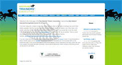Desktop Screenshot of nztrainers.co.nz